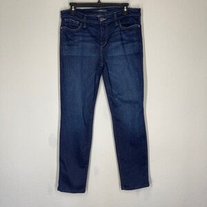 Joe's Jeans Women's Size W 30 Blue Denim Straight Leg Midrise Dark Wash
